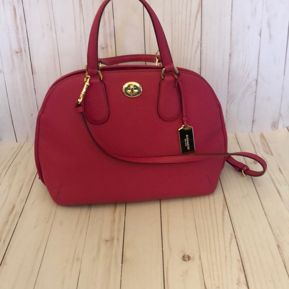 Coach pink Prince satchel